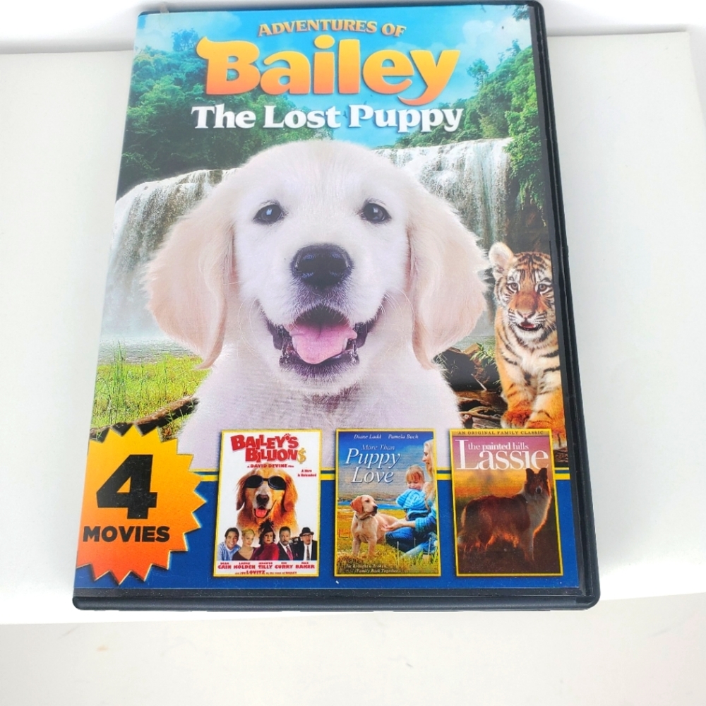 Adventures of Bailey: The Lost Puppy with 3 Bonus Features - DVD - VERY GOOD
